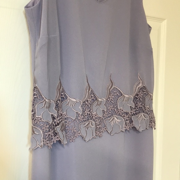 Beautiful Florentine Petites Soirees 2 Piece Formal Dress, Lilac, Size 10 Petite - Picture 2 of 16